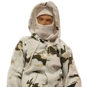 Rare-21st Century Toys Ultimate Soldier  1/6 Scale 12" Figure WWII - Arctic Camo